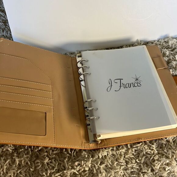 J Francis leather day planner - Picture 7 of 15
